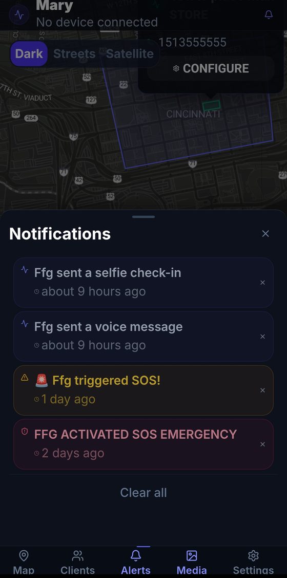 Alert notifications
